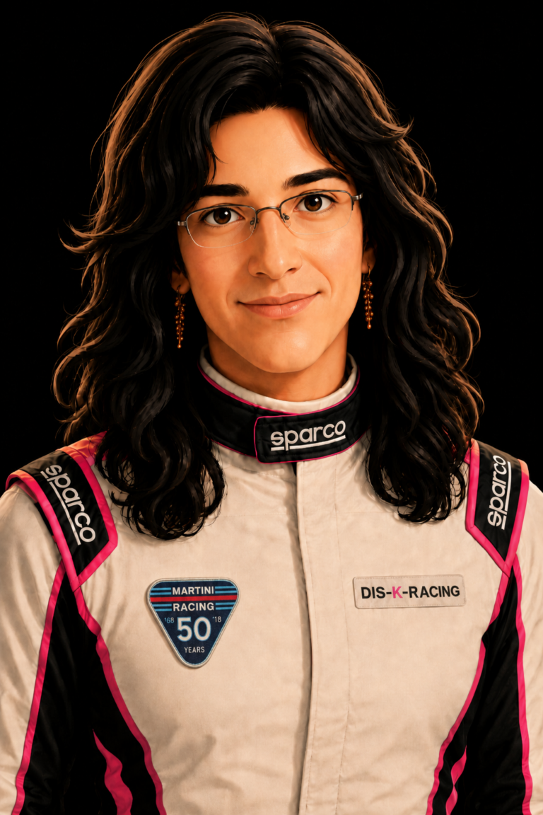 Sandra Diaz, piloto de Dis-K-Racing
